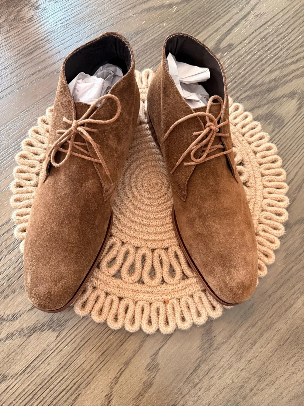 To Boot New York Adam Derrick Leigh Mid Brown Suede Chukka Boot Sz 10